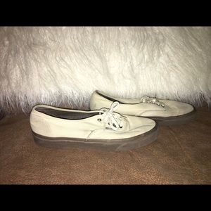 Beige vans